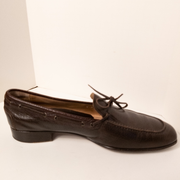 Vintage Leather Sloop for a Suitable Wardrobe Loafers - Picture 7 of 8